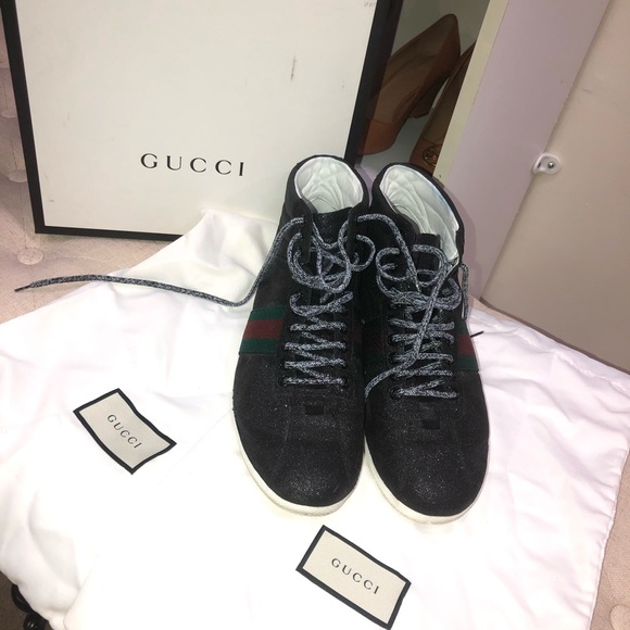 Gucci Bright Super High-Top Black - Picture 9 of 9